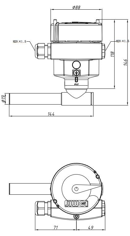 SW-11磁開關(guān)尺寸